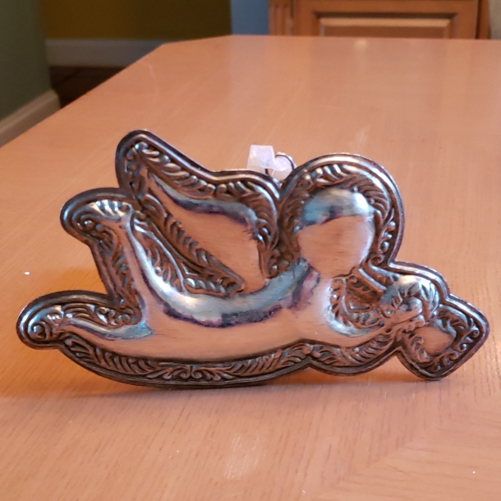 New Angel Ornament. Metal